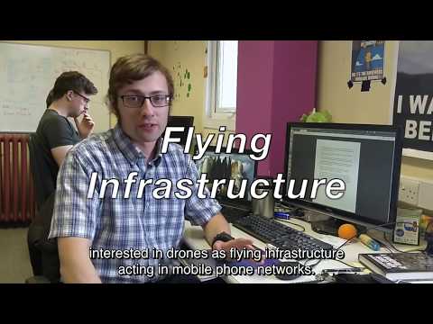 Drones as wireless communications infrastructure