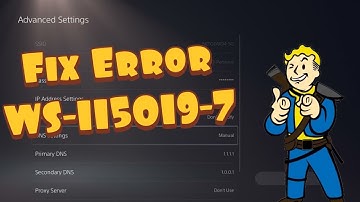 How To Fix PS5 Error WS-115019-7 “Unable to Connect to the Server”