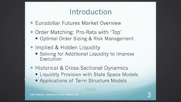 "Quantitative Trading in the Eurodollar Futures Market" by Edith Mandel