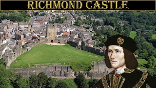 Richmond Castle | Walking Tour | England's most complete 11th Century Castle | Drone Footage | 4K