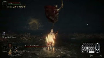 Elden Ring - Malenia - How to dodge melee range WFD using mouse & keyboard
