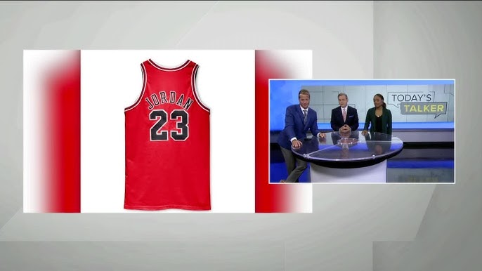 Sotheby's is auctioning Michael Jordan's Stefanel jersey