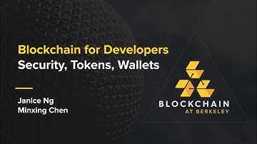 [Week 5] Spring 2020 Blockchain for Developers: Security, Tokens, Wallets