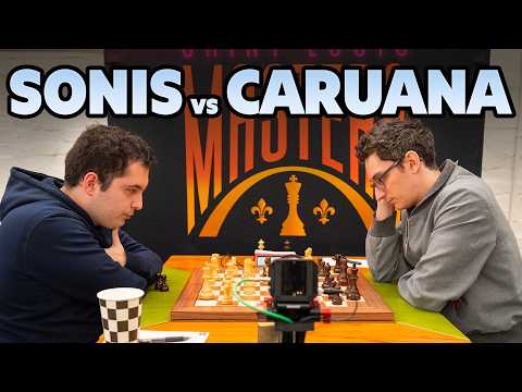 Italian GM Francesco Sonis holds a draw against world No. 3 Fabiano Caruana!