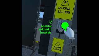 Virtual Reality Application of the Metal Press Brake Usage in the Industrial Facilities. screenshot 4