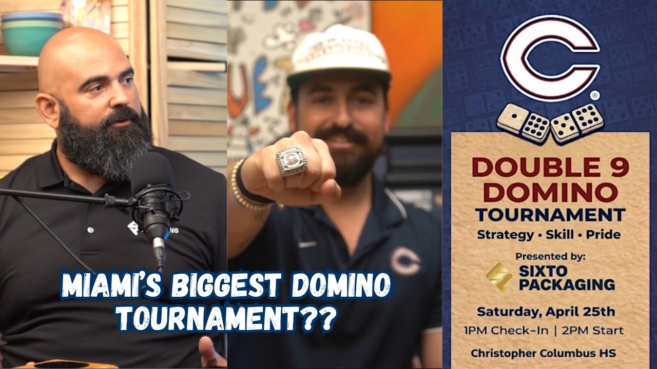 Felipe Sixto on the First-Ever Columbus Domino Tournament in Miami | Stay Tranquilo