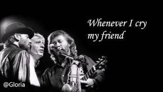 Country Lanes - Bee Gees (Lyrics Video)