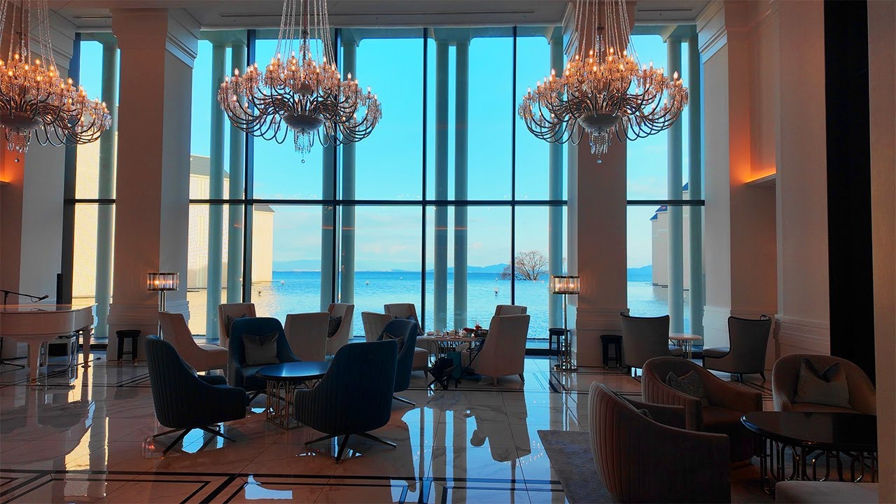 Я остановился в водном дворце, который появился на озере Бива🇯🇵｜SANCTUAYCOURT BIWAKO