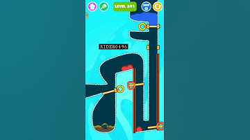 SAVE THE FISH🦈 | level 391 #shorts #mobilegames All Levels Gameplay (iOS & Android) | RIDER0496