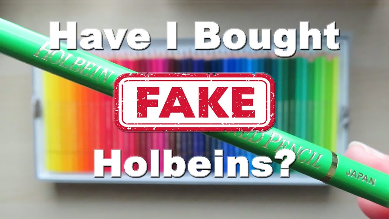 Holbein Pencils 150 Set Unboxing & First Look - Are These Fake?
