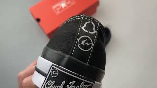 7 MONCLER x fragment x Converse Chuck 70 Ox Black