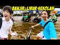 24 JAM JAKARTA BANJIR LAGI ? PARAH ! SEKOLAH CHIARA XAVIER LIBUR DEH ! Vlog | CnX Adventurers