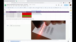 Creating Manifest Scan Sheets with Track & Trace Tools