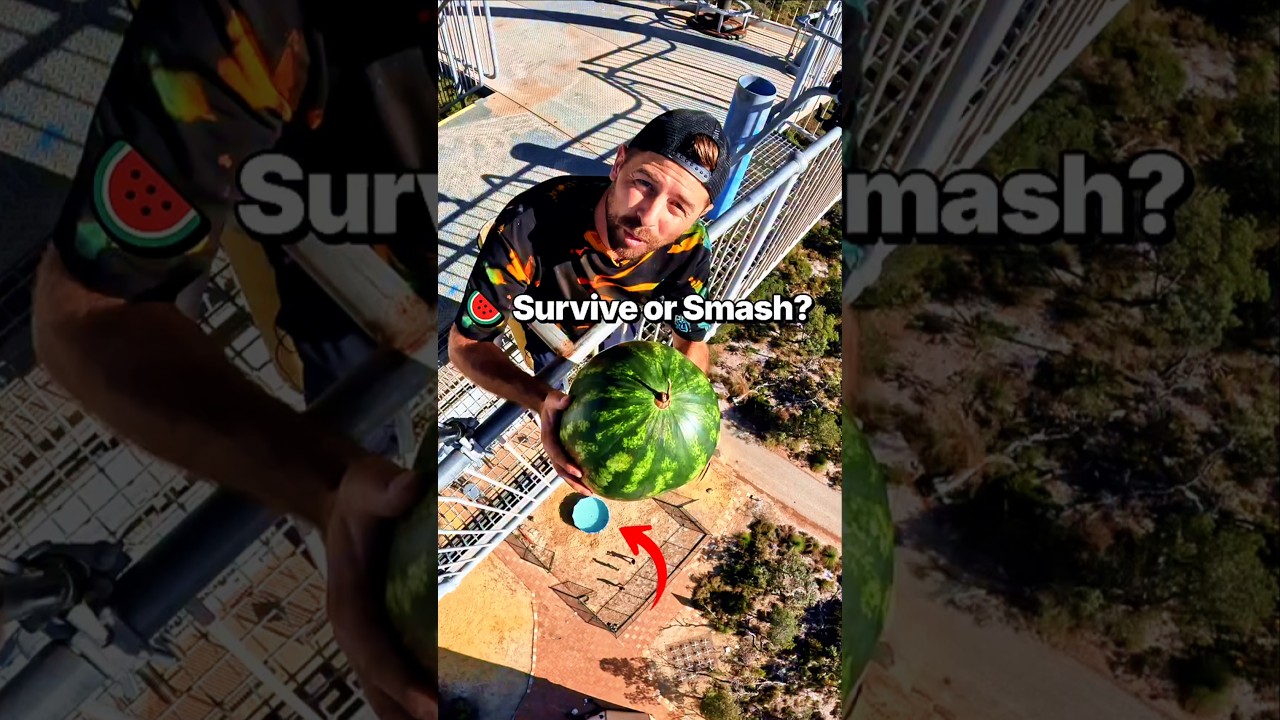 Испытание на ударопрочность в бассейне!