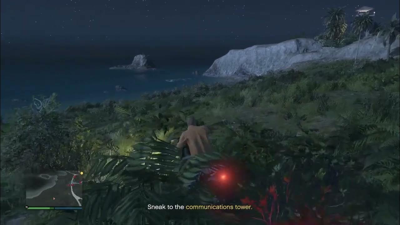 GTAV online Cayo Perico gather intel, easy way to the tower. Less than 3 minutes. YouTube