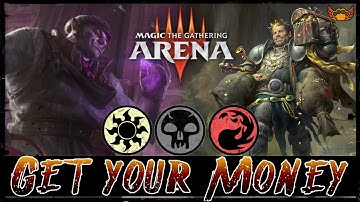 MARDU MONEY MENACE | MTG Arena - Mardu Aggro Menace Dungeon Treasure Ramp New Capenna Standard Deck