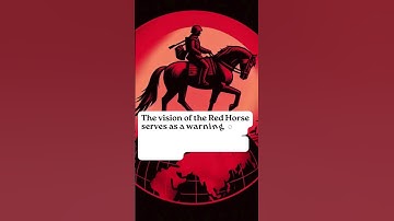The Red Horse of War : The Four Horsemen!   #biblicalinsights #testamenttales #biblicalnarratives