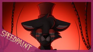 “Fear of the living, chained up by mistakes” | IPAD SPEEDPAINT! | [Lefty, FNaF 6]