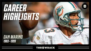 Dan Marino's "Quick Release" Career Highlights! | NFL Legends