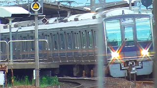 【JR京都線】207系普通西明石駅行き　山崎駅～島本駅サントリーカーブ