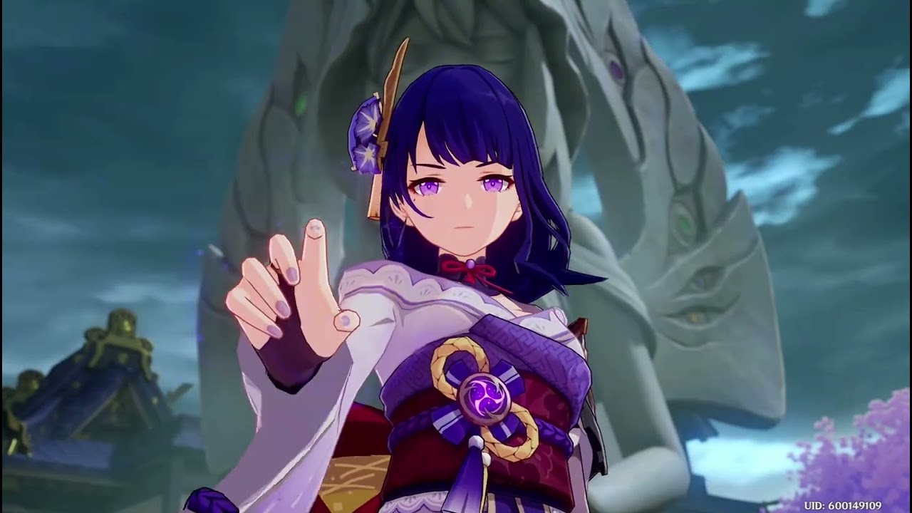 Genshin Impact Arconte Electro - Shogun Raiden (historia)  |-Cinemática -|