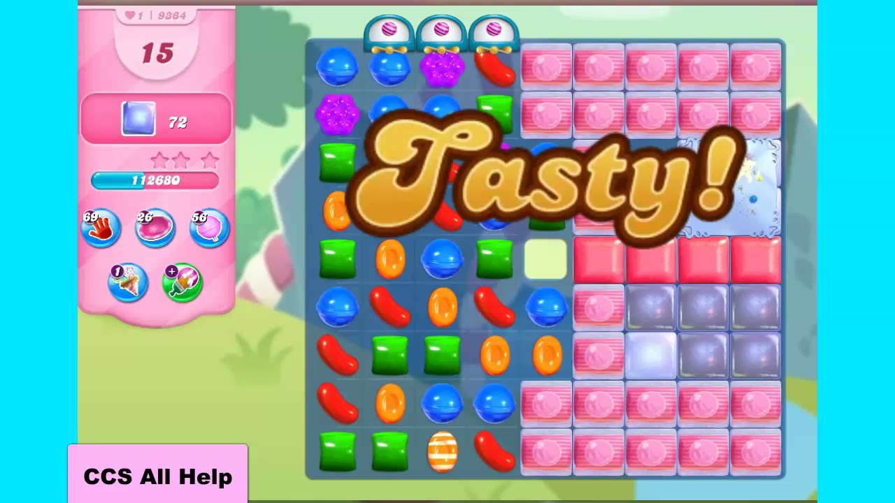 キャンディー Candy Crush Saga All Help: Candy Crush Saga Level 9364 Tips and video