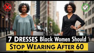 7 DRESSES Black Women Should Stop Wearing After 60