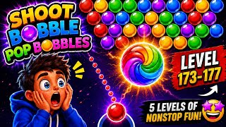 Shoot Bobble Pop Bobbles Level 173-177 | Bubble Shooter Gameplay screenshot 1