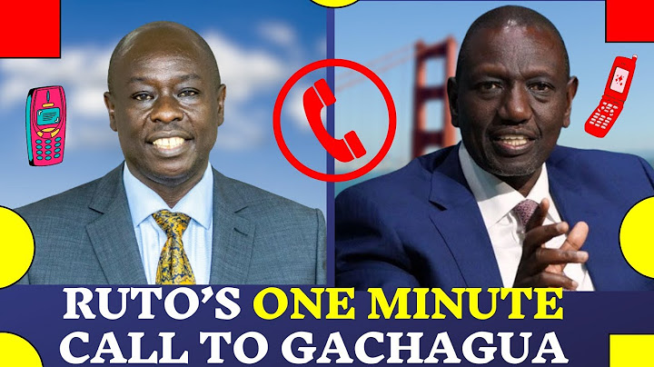 🔴 William Ruto's SHOCKING Phone Call That LEFT Rigathi Gachagua Devastated!😱📞