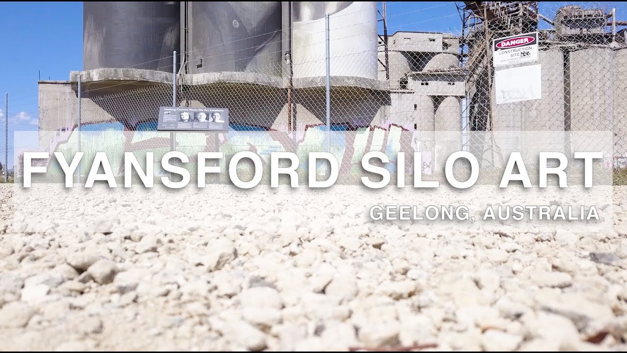 Fyansford Silo Art - DJI Mavic Pro Video 4K
