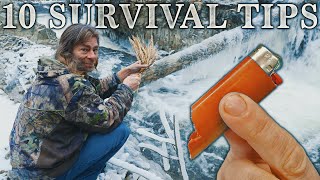 10 Survival Tips to Save Your Life | PLUS BIG Bonus Trick!