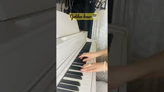 Piano cover Golden hour by JVKE