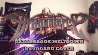 Razorblade Meltdown - DRAGONFORCE - Keyboard Cover