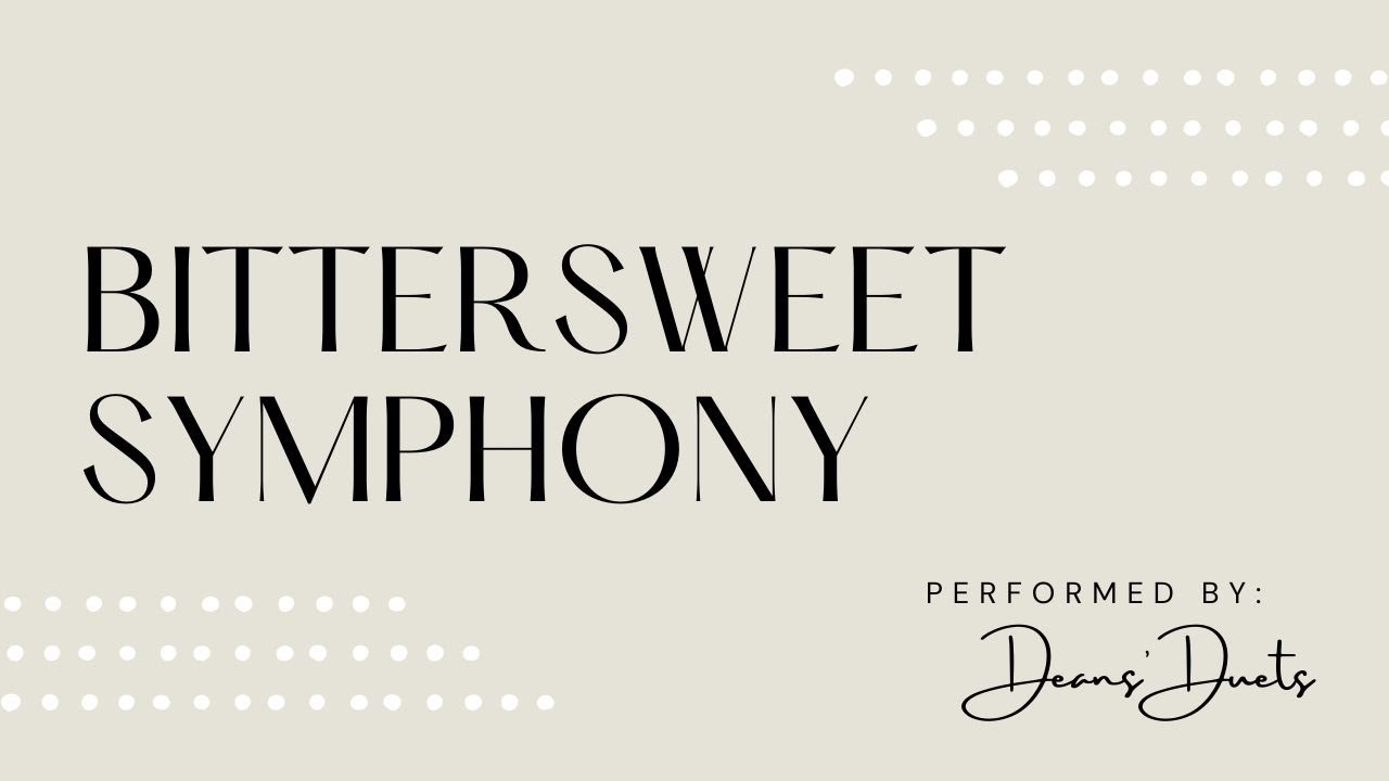 Bittersweet Symphony string trio (violin violin cello) YouTube