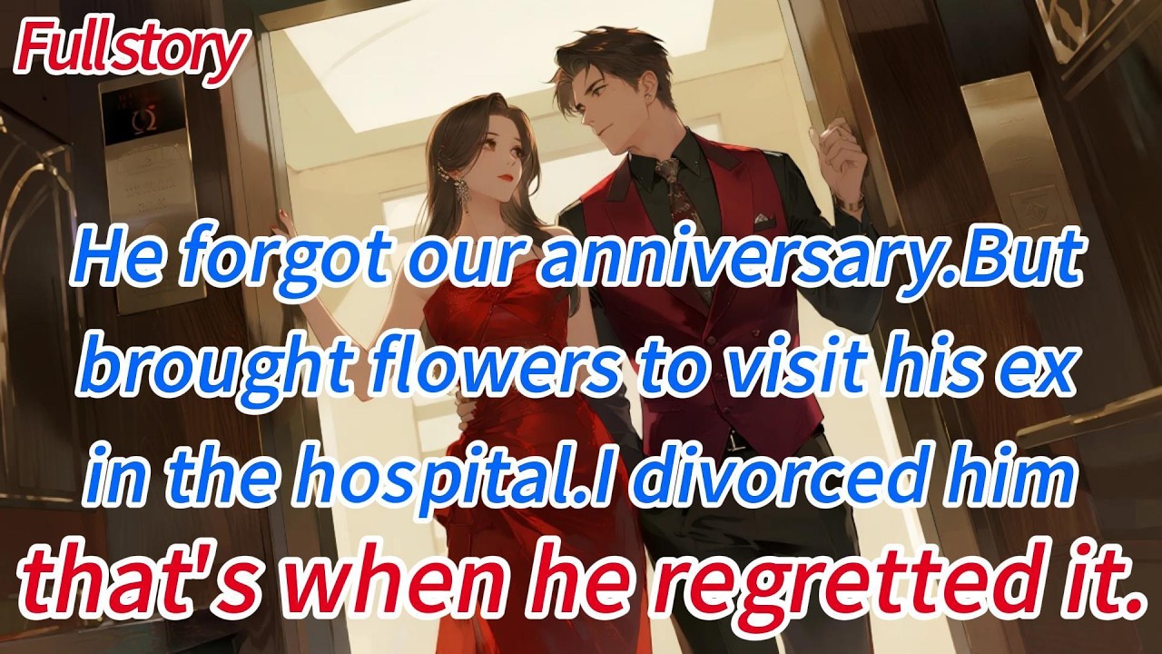 He forgot our anniversary.But brought flowers to visit his ex in the hospital.I divorced him...