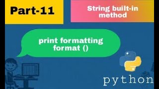 String built-in method in Python-In Hindi-{PYTHON} || Python tutorial for beginners