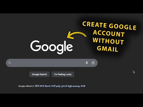 How To Create New Google Account Without Gmail Use Existing Email 