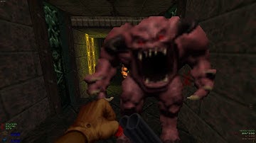 Doom 64: Retribution - Absolution Levels - ABS04: Shadows Watching (Watch Me Die!, 100%)
