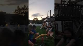 FAST Spinning SEESAW! #shorts #fast #spinning #seesaw