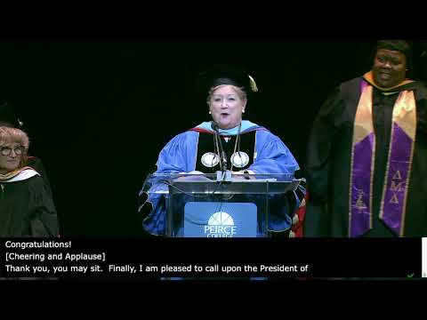 Peirce College Commencement 2025