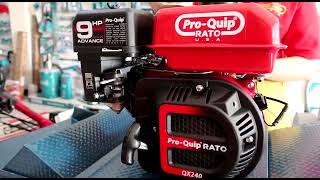 Gasoline engine / mesin penggerak serbaguna 4tak 9hp 9pk PRO QUIP RATO USA QX240