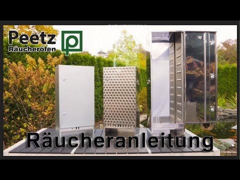 Peetz Peetz Räucherofen beim Räuchern - YouTube