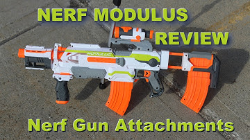 Nerf Modulus Review - Unboxing, Review, Firing and Range Test