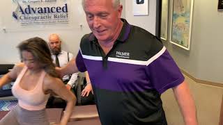 Getting Adjusted Thoroughly With Full Body X, Y & Z Axes By Houston Chiropractor Dr Greg Johnson