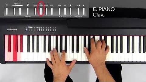 FP-30 Quick Start 02 "Select a Sound"