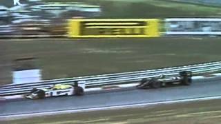 Hungarian GP 1986 Nelson Piquet vs Ayrton Senna