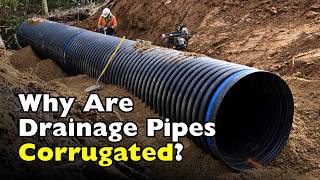Why Are Drainage Pipes Corrugated