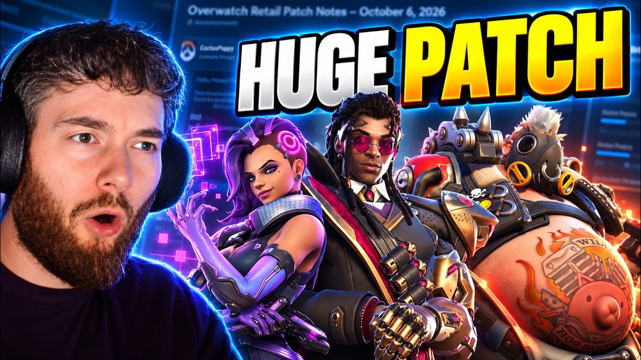Huge Rework Patch And New Sombra Gameplay