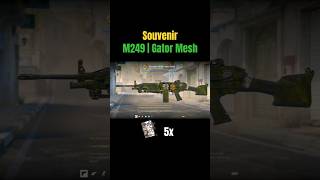 Ultra Souvenir M249 | Gator Mesh bugskin craft for Counter Strike 2! #cs2 #lakecollection #souvenir