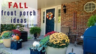 Fall Porch Décor 2019 - Decorate with Me